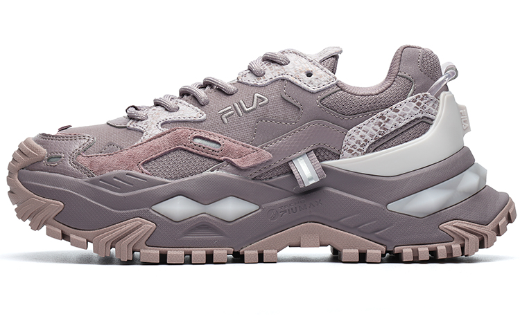 Женские кроссовки Fila Fusion Bianco Hard Candy (фиолетово-серая)