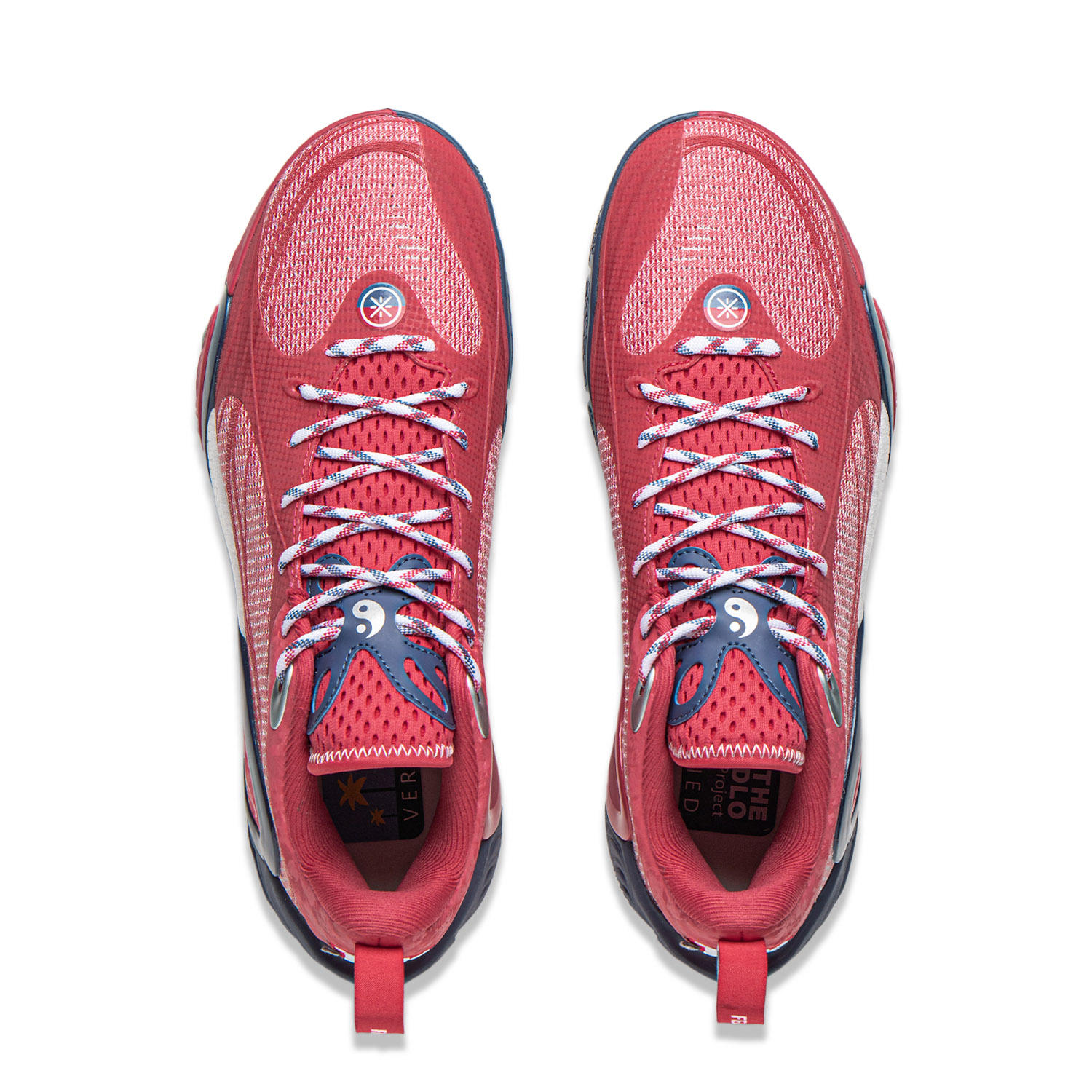 Li Ning DLO1 Low top Basketball Shoes Men’s Deep Berry Red