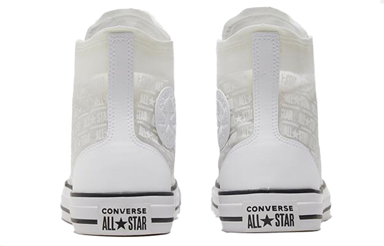 Кеды Converse Chuck Taylor All Star (бело-черные) — фото 4