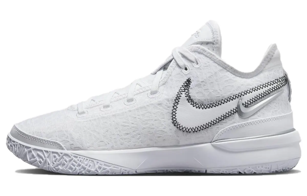 Nike LeBron NXXT Gen Zoom LeBron NXXT Gen Low top Performance Basketball Shoes Men's White Black Asian Version