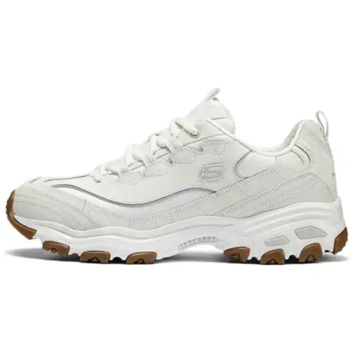 Skechers D'Lites 1.0 Textile, Synthetic Leather, Split Cow Leather Comfortable