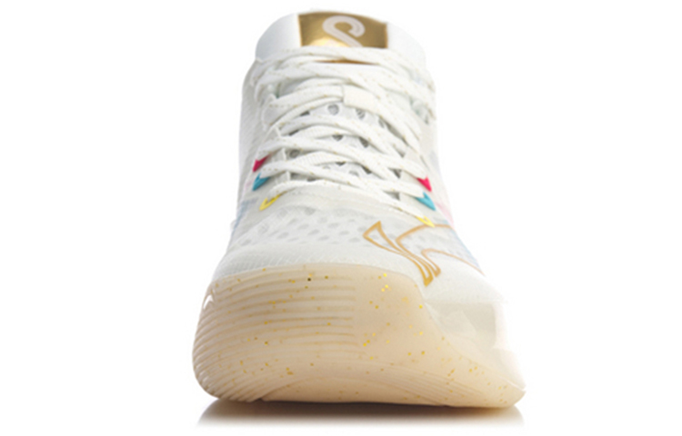 Li Ning Sonic 8 Low Basketball Shoes Men’s Low Top Ivory