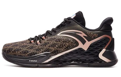 Anta RR5 Rajon Rondo Cushioning, Wear Resistant Low top Basketball Shoes Men's Black Gold