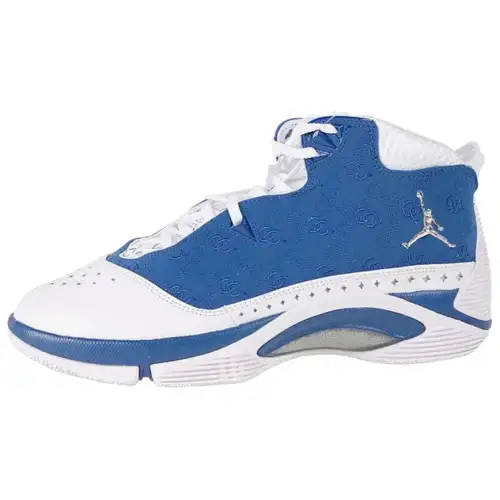 Jordan Melon M5 Vintage Basketball Shoes Men's Blue White