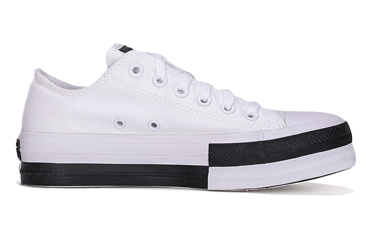 Женские кеды Converse Chuck Taylor All Star (черно-белые) — Чёрный / белый — фото 2