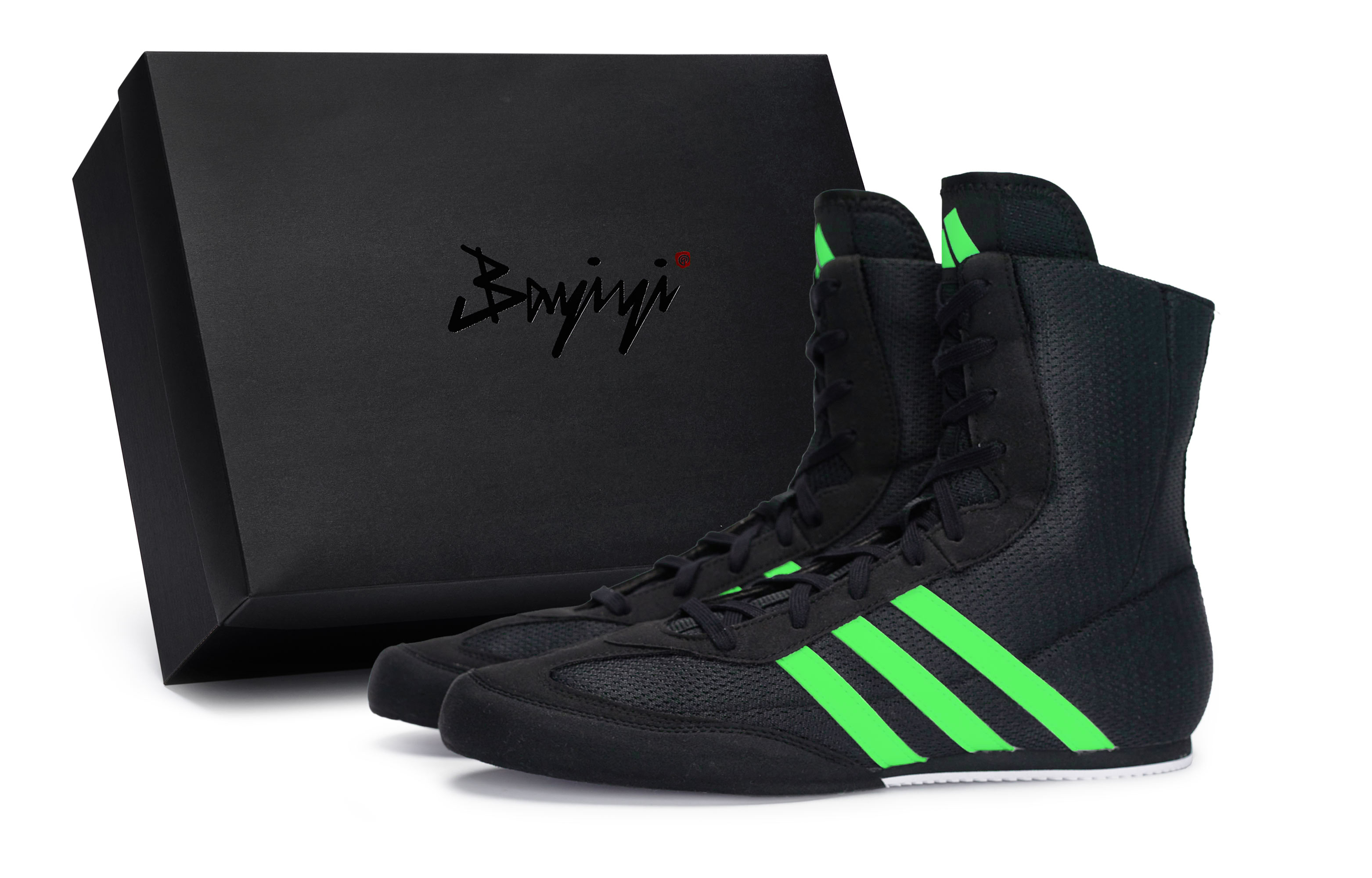 Adidas Box Hog 2.0 811 Manufacturing, Galaxy Roaming, Neon Green Slip Resistant Abrasion Resistant