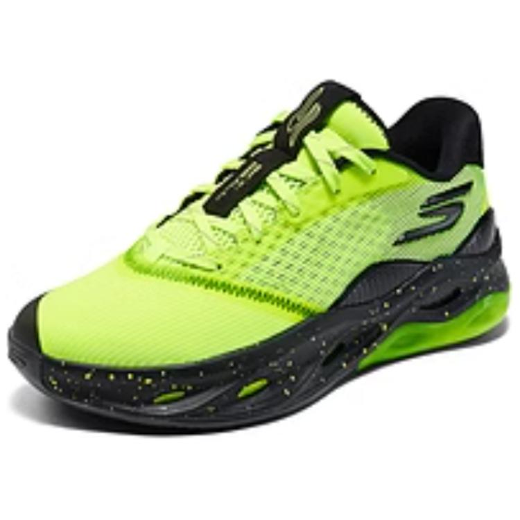 Skechers Low top Basketball Shoes Men’s Yellow Green Black