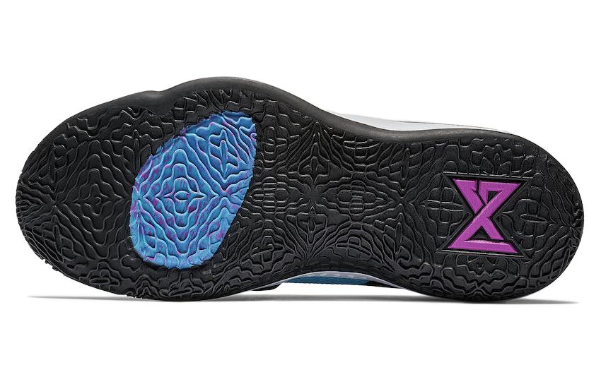 Мужские кроссовки Nike PG 2 Blue Lagoon (сине-зеленые) — 湖绿/亮紫 — фото 5