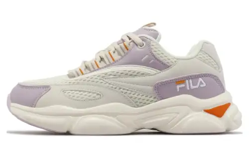 FILA Flamenco Low top Chunky Sneakers Women's White Purple