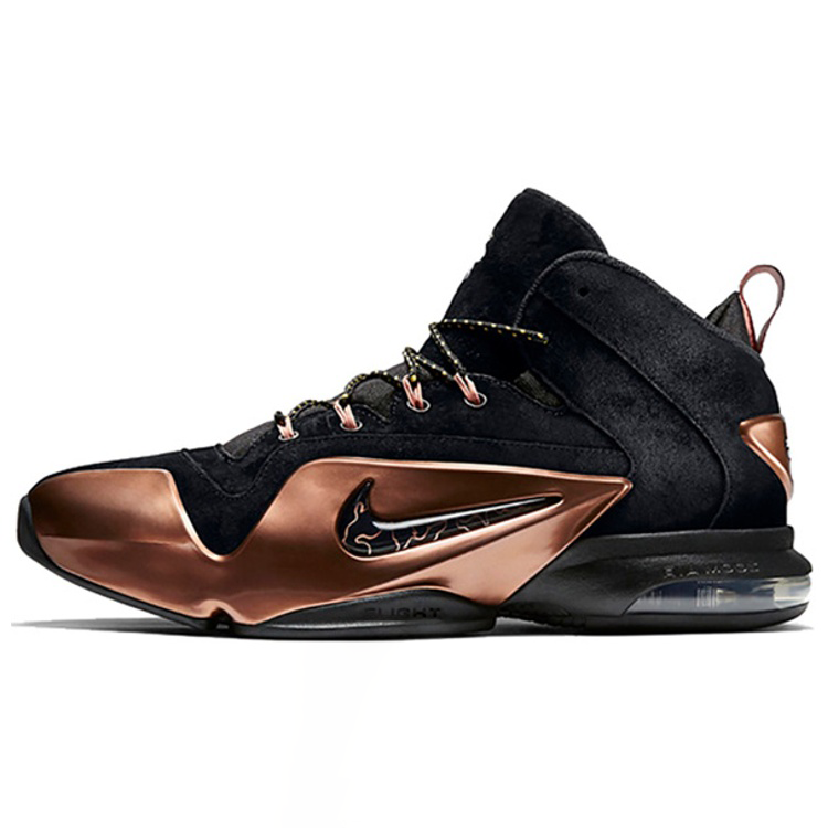 Мужские кроссовки Nike Penny Copper (черно-медный)