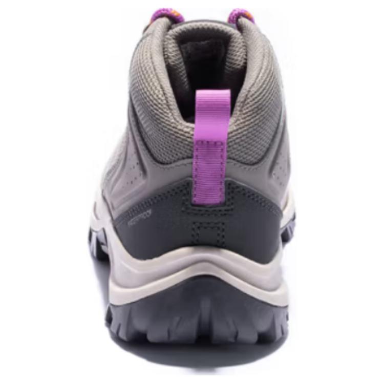 Columbia Slip Resistant Abrasion Resistant Mid top Mountaineering Shoes Women’s Gray Pink