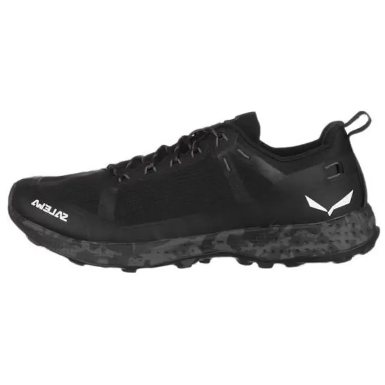 SALEWA PEDROC Mesh Abrasion Resistant, Breathable, Lightweight Coverage Low top Hiking Shoes Men's Black