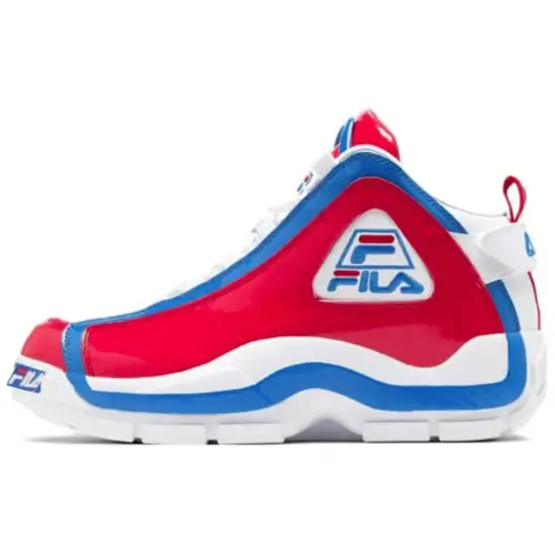 FILA Grant Hill 2 Cushioning Mid top Vintage Basketball Shoes Men's Red