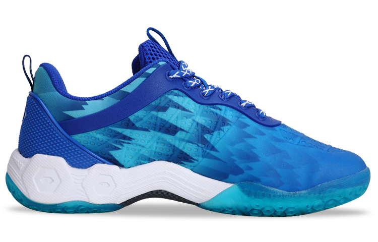 KUMPOO Badminton Shoes Unisex Low Top Blue
