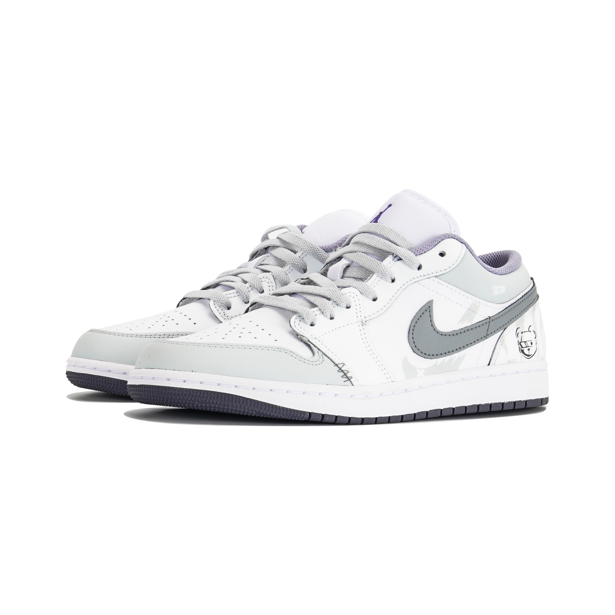 Jordan Air Jordan 1 Vintage Basketball Shoes Men’s Low Top White