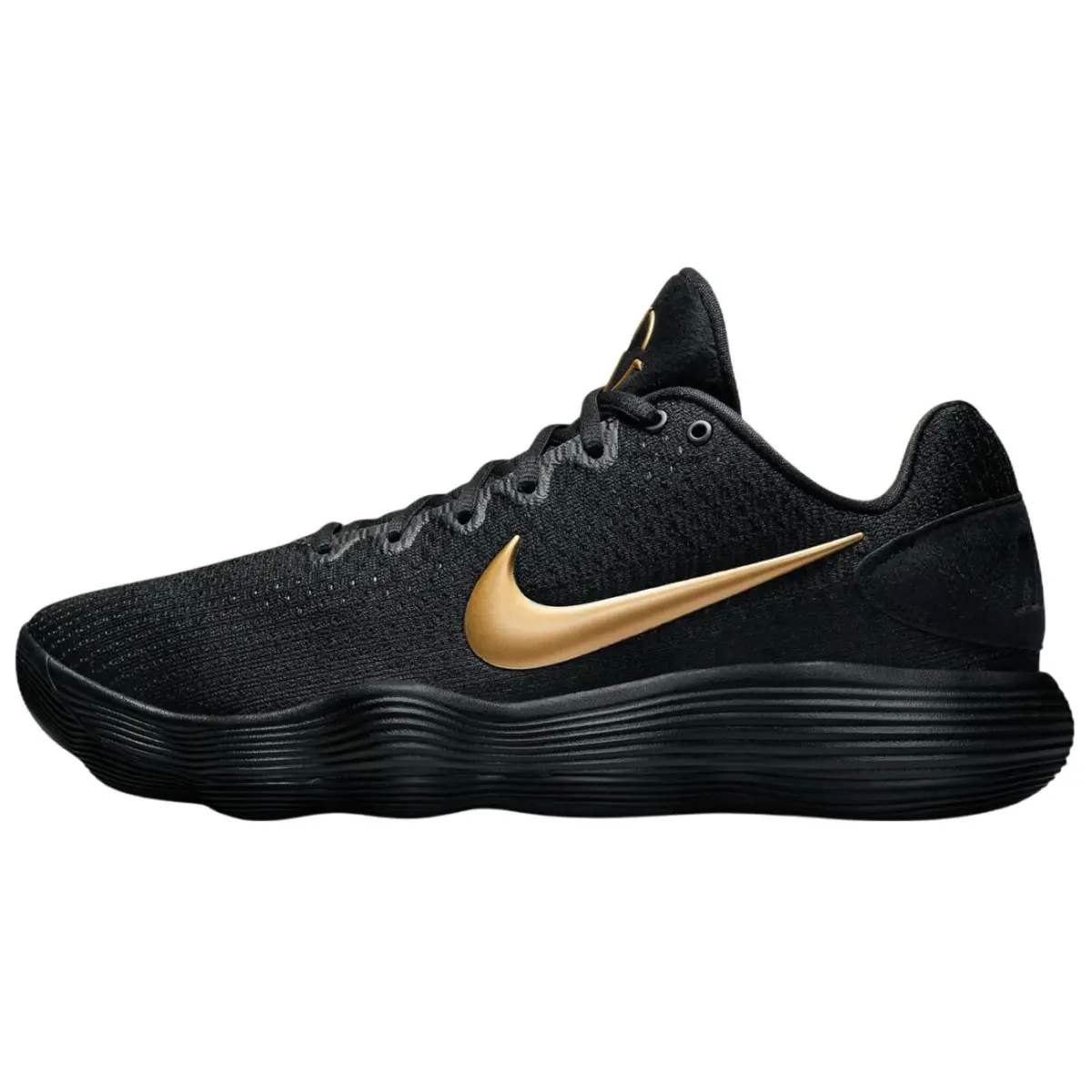 Nike Hyperdunk 2017 Slip Resistant Abrasion Resistant Low top Basketball Shoes Unisex Black
