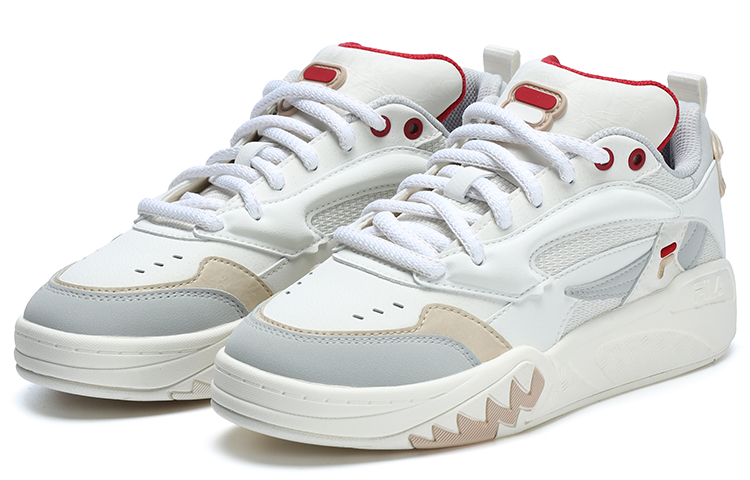 FILA FUSION Desperado Vintage Basketball Shoes ‘White Grey Red’ Women’s