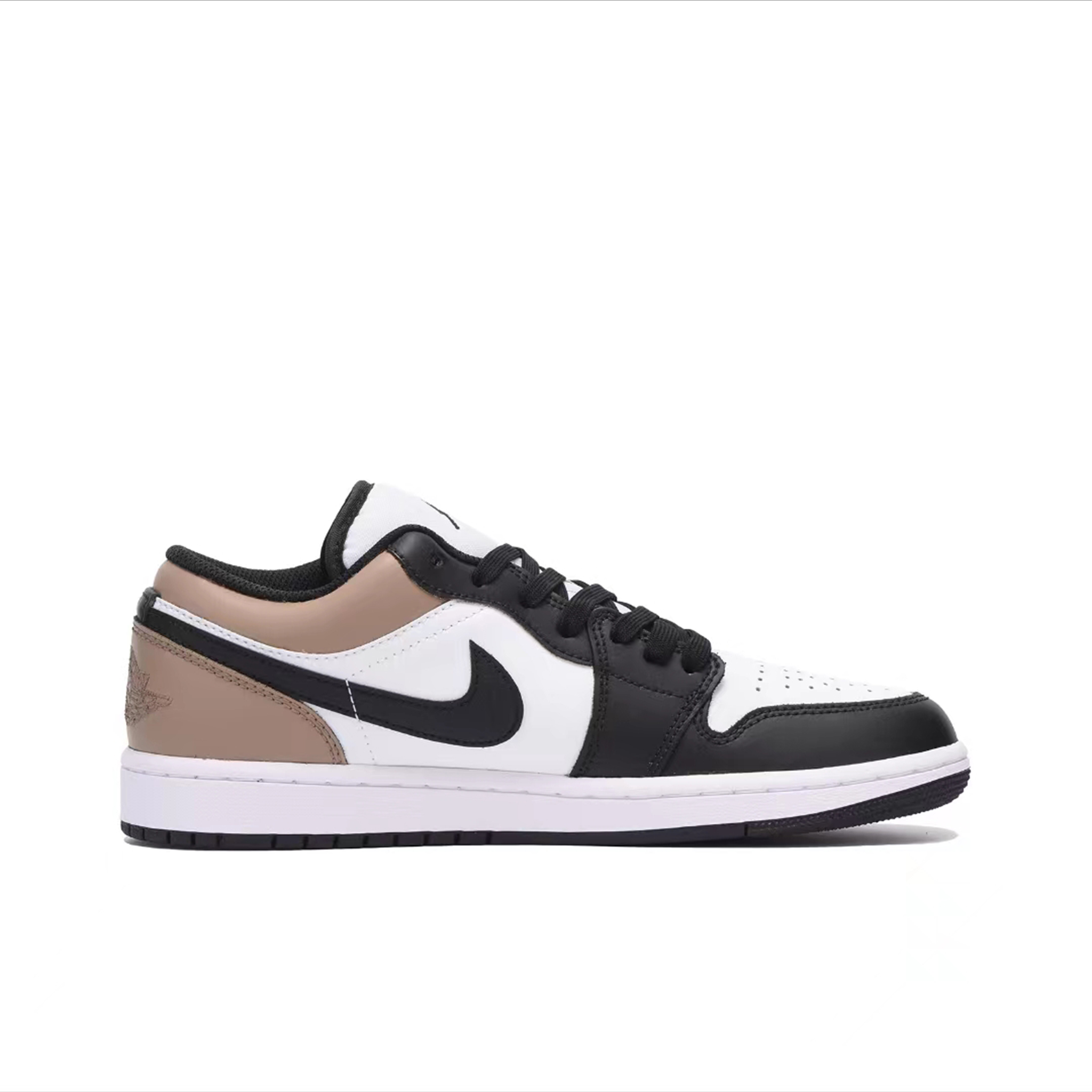 Jordan Air Jordan 1 Vintage Basketball Shoes Men’s Low Top Brown/White/Black