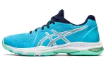 Asics Netburner Ballistic FF 2 Low top Vintage Basketball Shoes Women's Blue