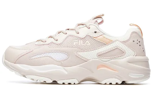 FILA Tracer Fabric Low top Chunky Sneakers Women's Nude Pink