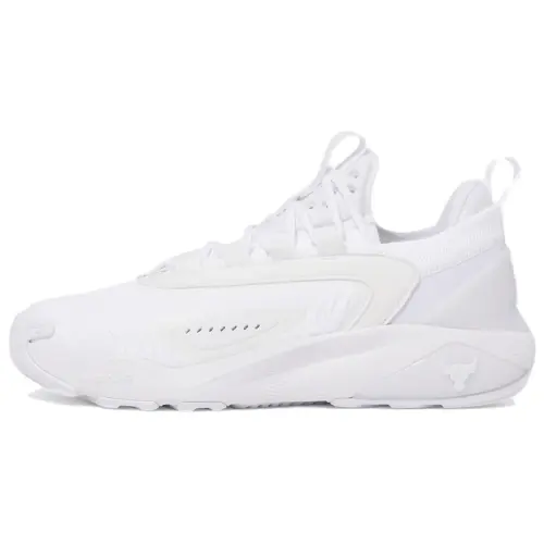 Under Armour Slip Resistant Abrasion Resistant Low top Training Shoes Men's White