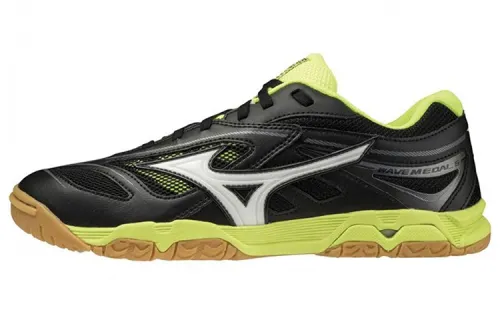 Mizuno Medal 6 Training Shoes Men's Low Top Black/White/Yellow