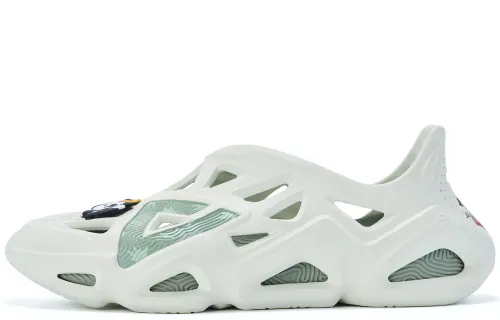 PEAK Taichi, Iron Eating Beast Chibi EVA Clogs Men's Milk Jade