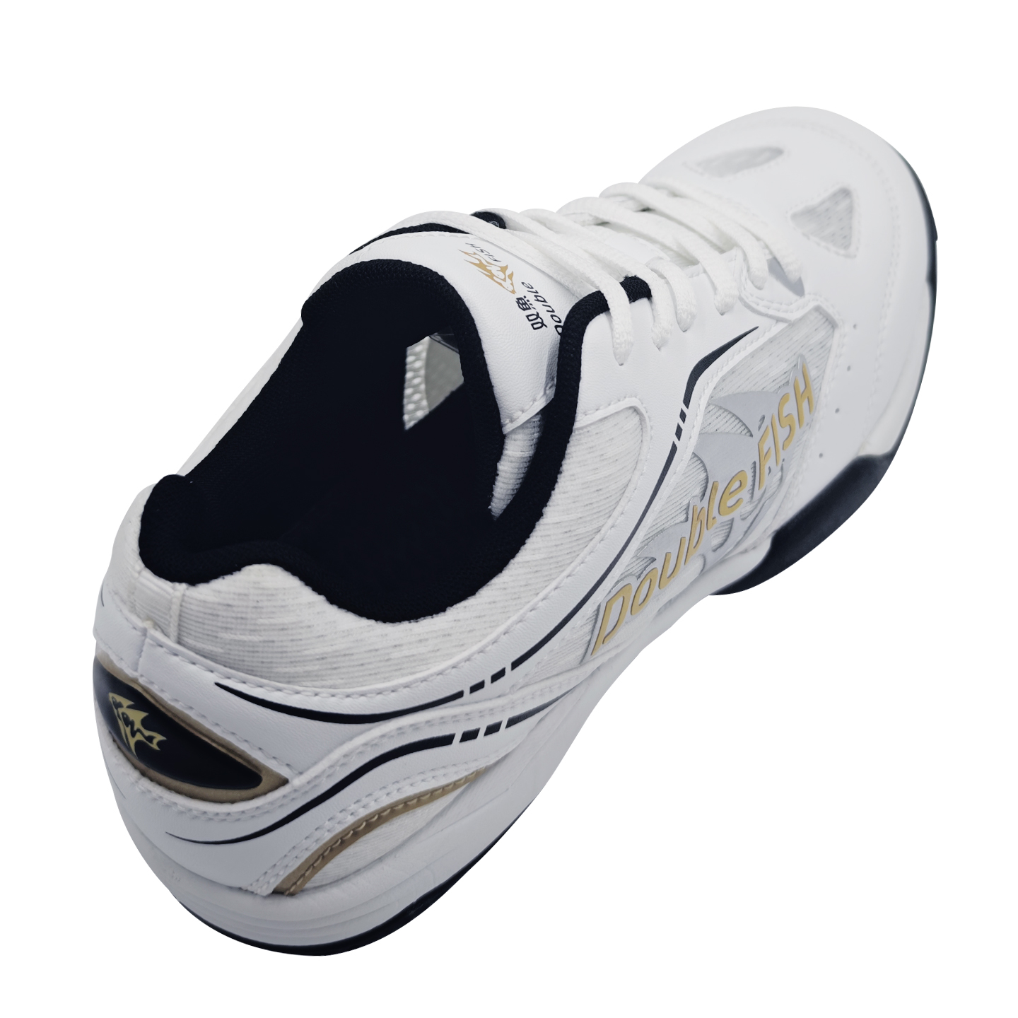 DOUBLEFISH Sharp And Tenacious Table Tennis And Badminton Overall Training Shoes PU, Mesh