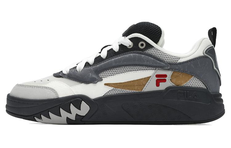 FILA DESPERADO Cushioning Support Low top Vintage Basketball Shoes Men’s Gray White Black