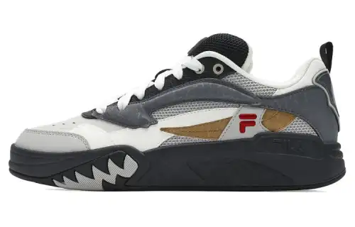 FILA DESPERADO Cushioning Support Low top Vintage Basketball Shoes Men's Gray White Black