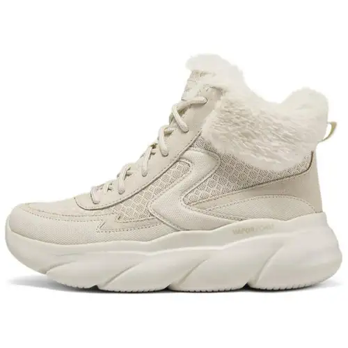 Skechers Modern Comfort Thermal Abrasion Resistant Short Snow Boots Women's White