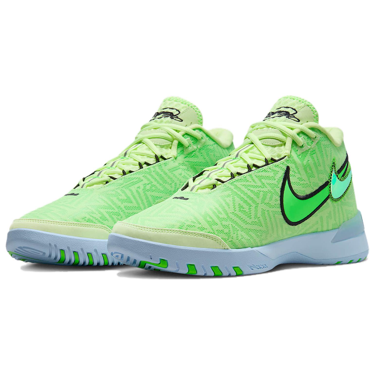 Nike Zoom LeBron Nxxt Genisus Ep Barley Volt Solid Outsole