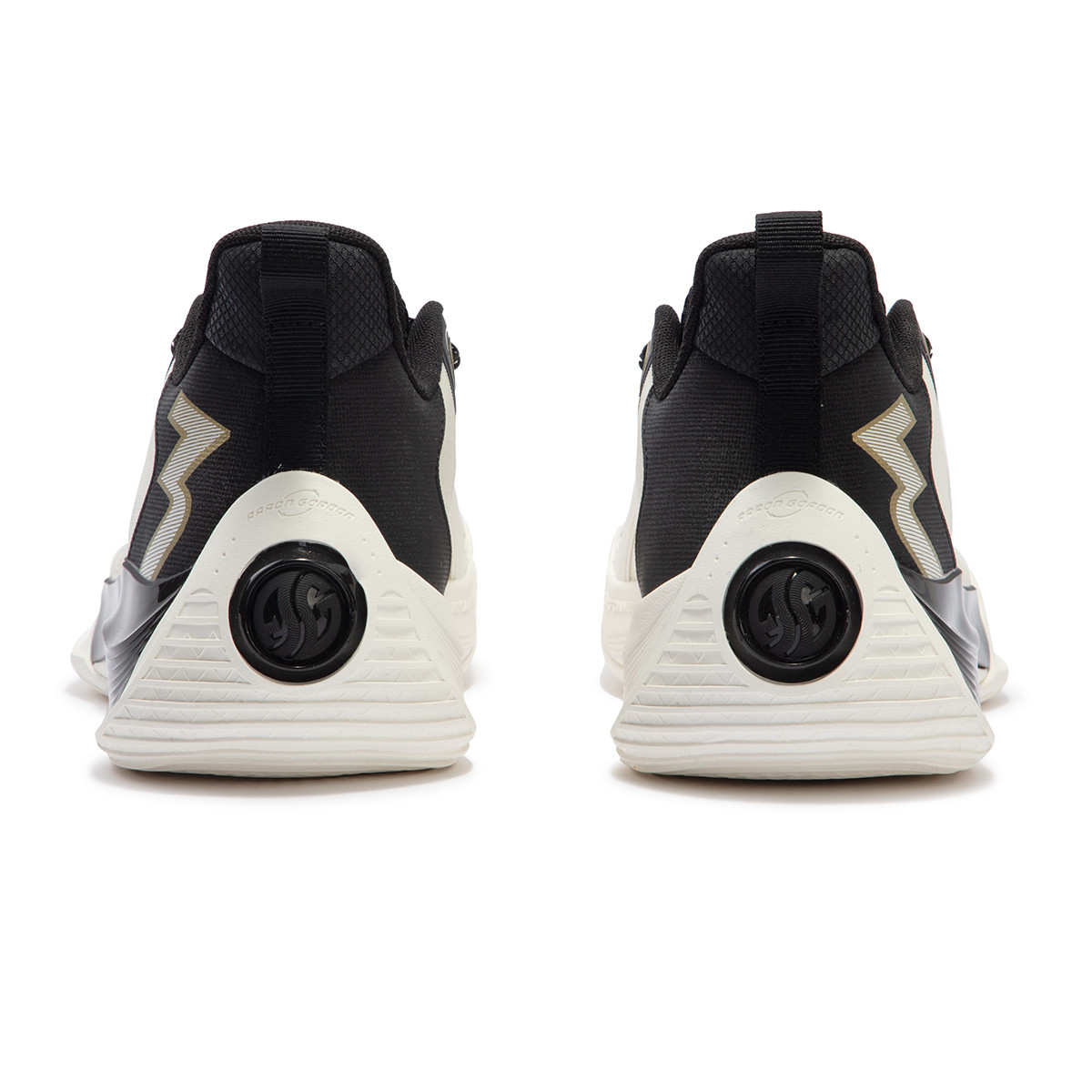 361° Cushioning Abrasion Resistant Rebound Low top Basketball Shoes Men’s White Black