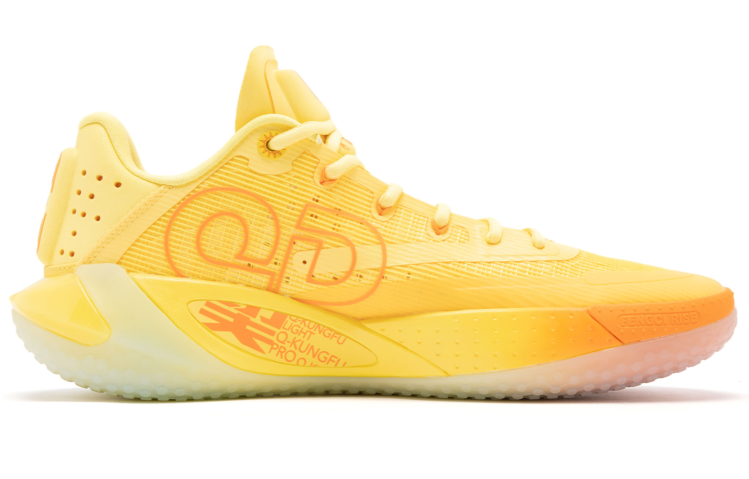 QIAODAN Thorn RISE Helium Flash Q KUNGFU PRO Slip Resistant Abrasion Resistant Low top Basketball Shoes Men’s