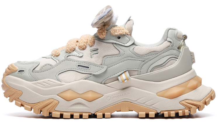 Женские кроссовки Fila FILA FUSION BIANCO (серые)