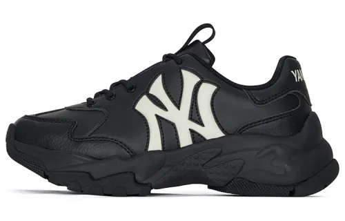MLB Big Ball Chunky Height Increasing Low top Chunky Sneakers Unisex Black