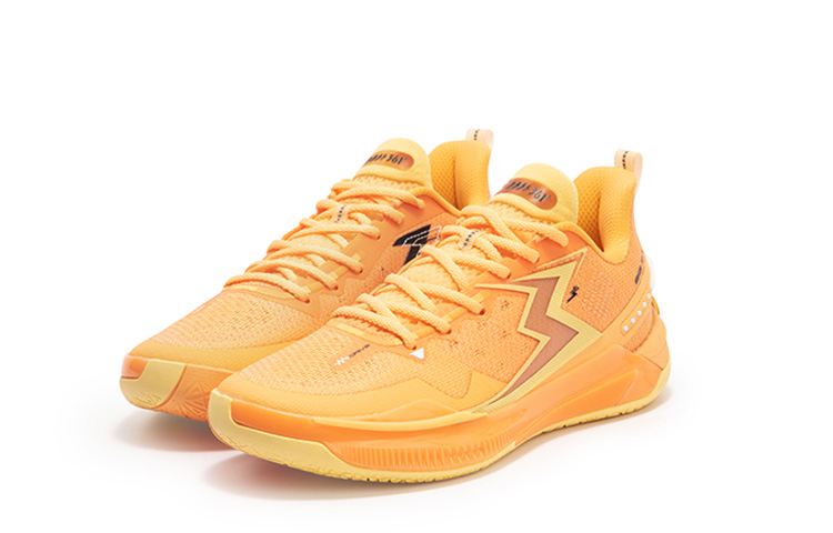 361° BIG3 5.0 Quick Orange Soda Cushioning Slip Resistant Abrasion Resistant Low top Basketball Shoes Unisex