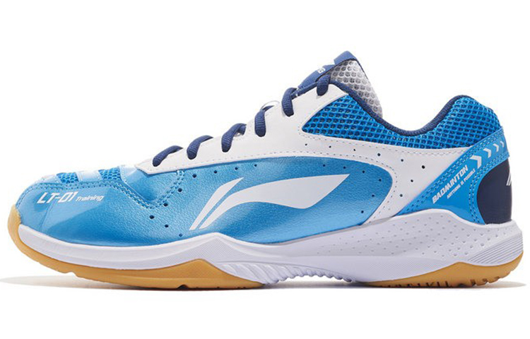 Li Ning Badminton Shoes Unisex Low Top Interstellar Blue/Standard White