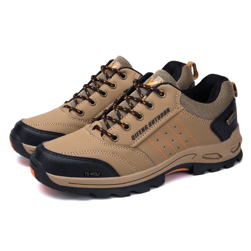 TANSENLANG Low top Mountaineering Shoes Unisex Camel