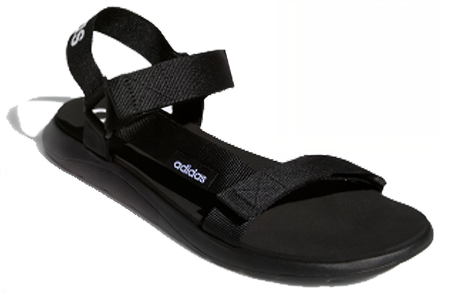 сандалии adidas neo Comfort Sandal (черно-белые) — фото 3