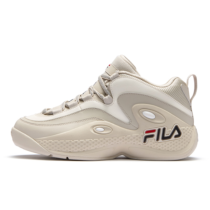 FILA FUSION GH3 Abrasion Resistant Low top Vintage Basketball Shoes Men’s Brown White
