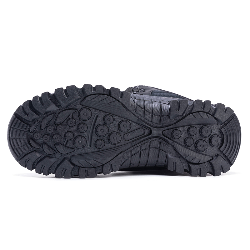 TANSENLANG Crew Snow Boots Unisex Black