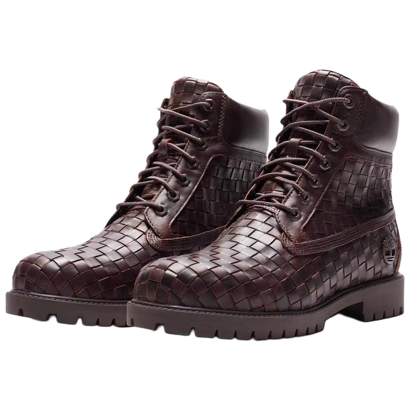 Timberland 6' Premium Boot Woven Dark Brown