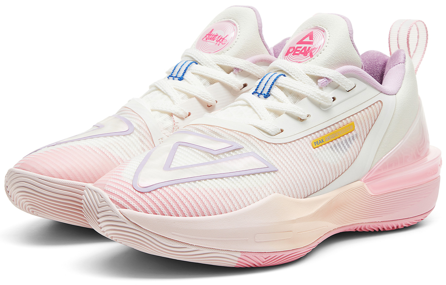 PEAK Taichi Triangle 3.0 WCBA Colorway Cushioning Rebound Impact Resistant Abrasion Resistant Slip Resistant