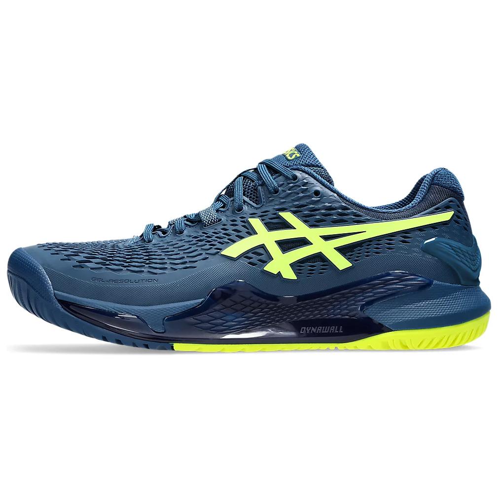 ASICS Gel Resolution 9 Mako Blue Safety Yellow