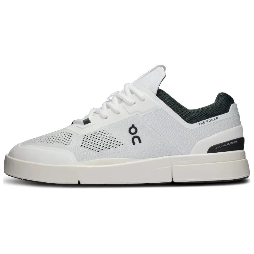On THE ROGER Low top Tennis Shoes Men's White