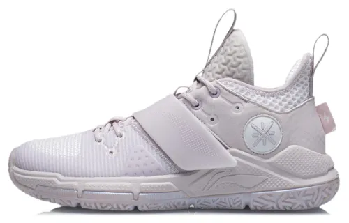 LiNing Wade Block Comfortable and Versatile Textile Synthetic Leather Shock Absorbing Anti-Slip Wear-Resistant Wrapping Support Low-top Li Ning Cloud Basketball Shoes Men's Pink