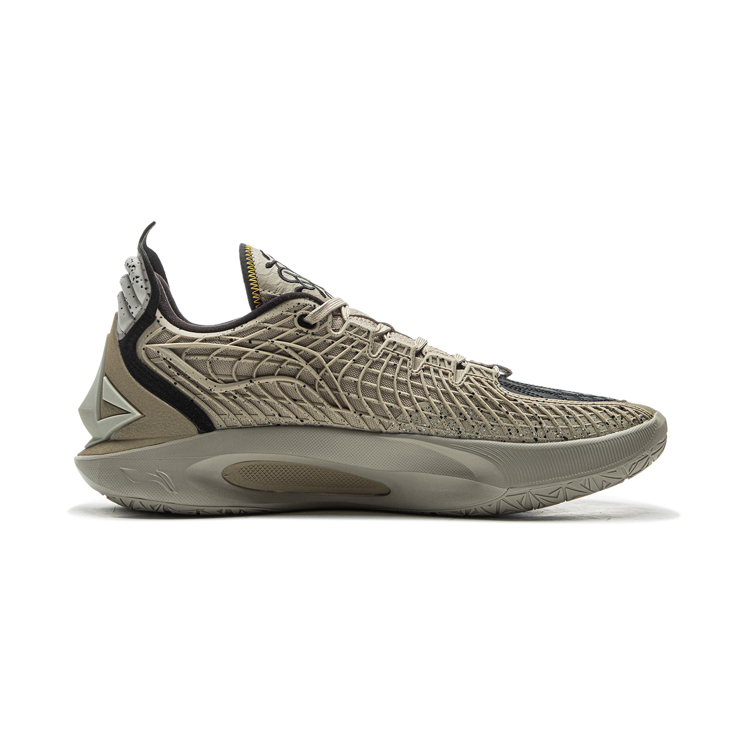 Li Ning JB3 Coverage Anti Rollover Low top Basketball Shoes Men’s Muted Grass Black