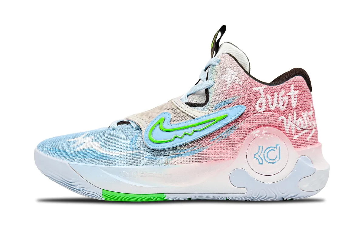 Nike KD Trey 5 X Dream Blue Pink Slip Resistant Abrasion Resistant Slip Resistant Abrasion Resistant Low top