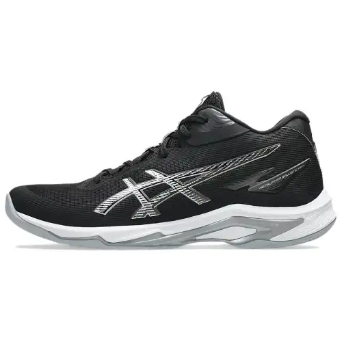 Asics NETBURNER BALLISTIC FF MT 4 Artificial Leather Support Training Shoes Men's Black